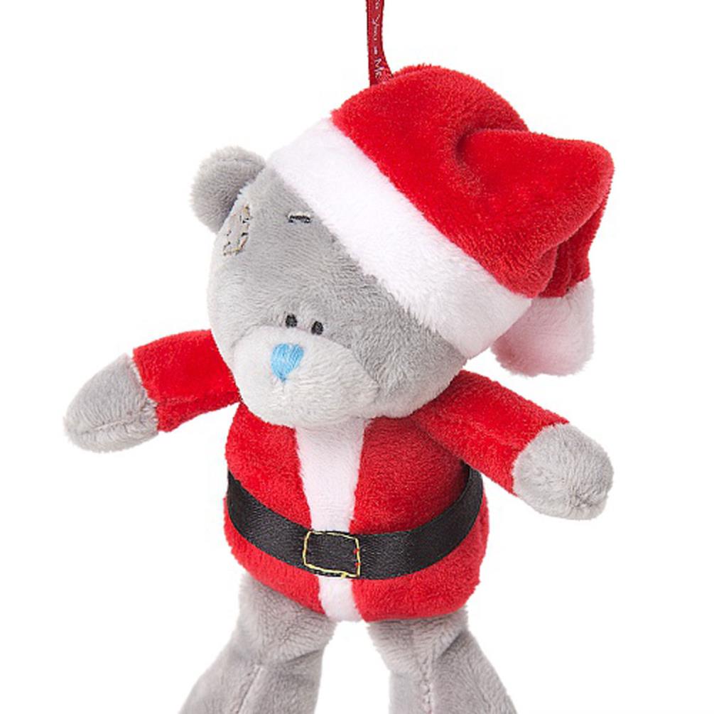 3" Dressed As Santa Me to You Bear Plush Tree Decoration Extra Image 1